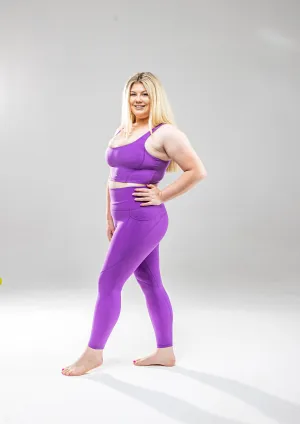 Active Lilac Purple Activewear Set