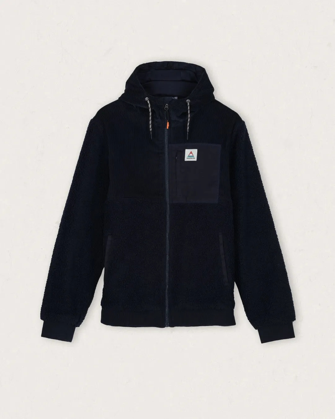 Adventure Recycled Deep-Pile Sherpa Fleece - Deep Navy