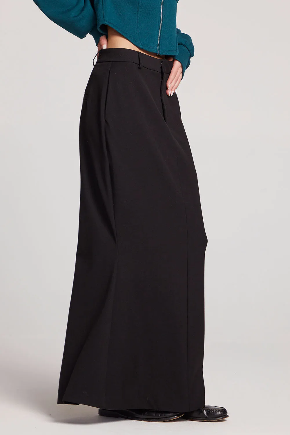 Alden Licorice Maxi Skirt