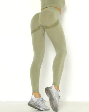 Amplify Scrunch Seamless Leggings - Light Green