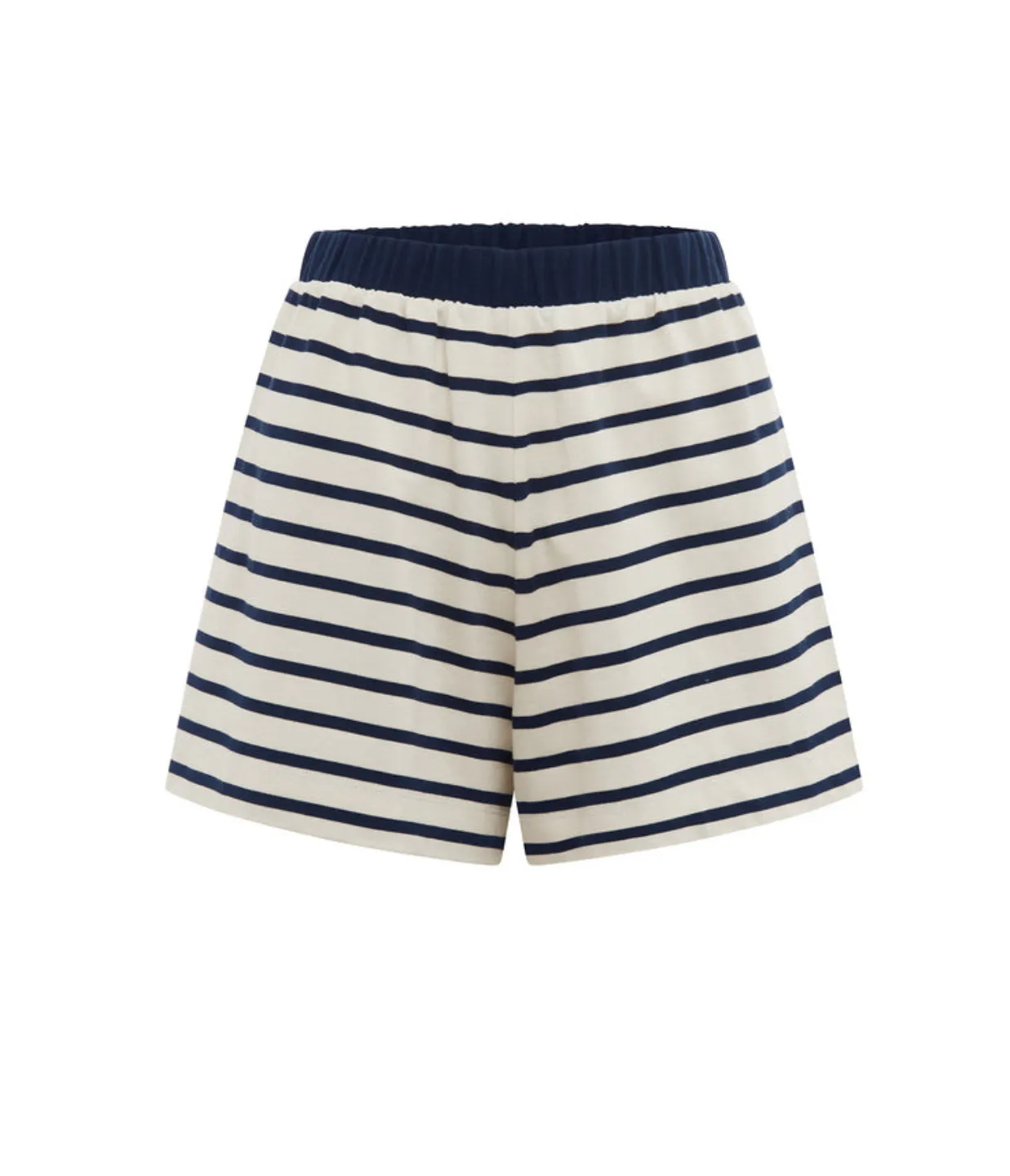 Archie Short in Navy and Cream Stripe