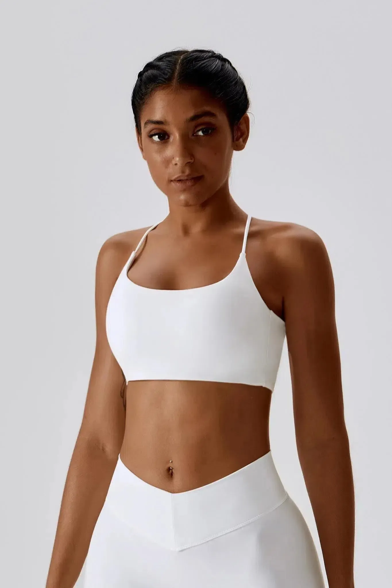 Bellamy – Scoop neckline – Seamless sports bra