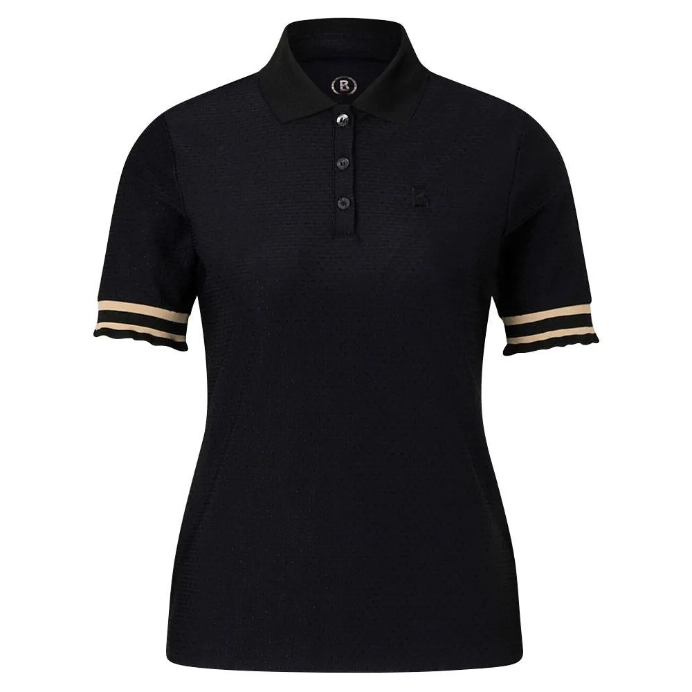 Bogner Niccy Golf Polo Black - SS24 Women