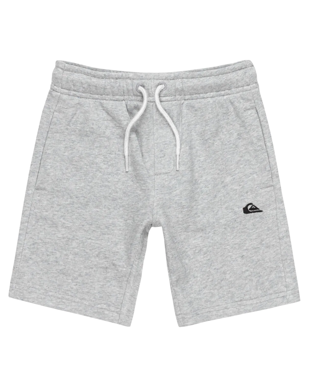 Boys Easy Day Jogger Shorts in Light Grey Heather