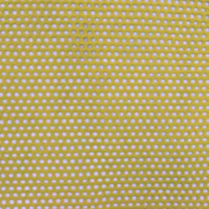 Chartreuse Yellow Famous Maker Mesh Stretch Yoga Activewear Knit Fabric