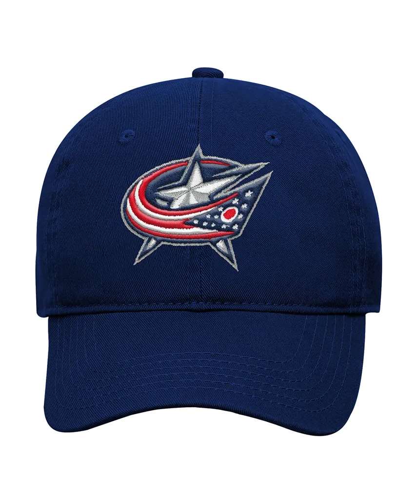 COLUMBUS BLUE JACKETS KID'S PRIMARY LOGO CAP