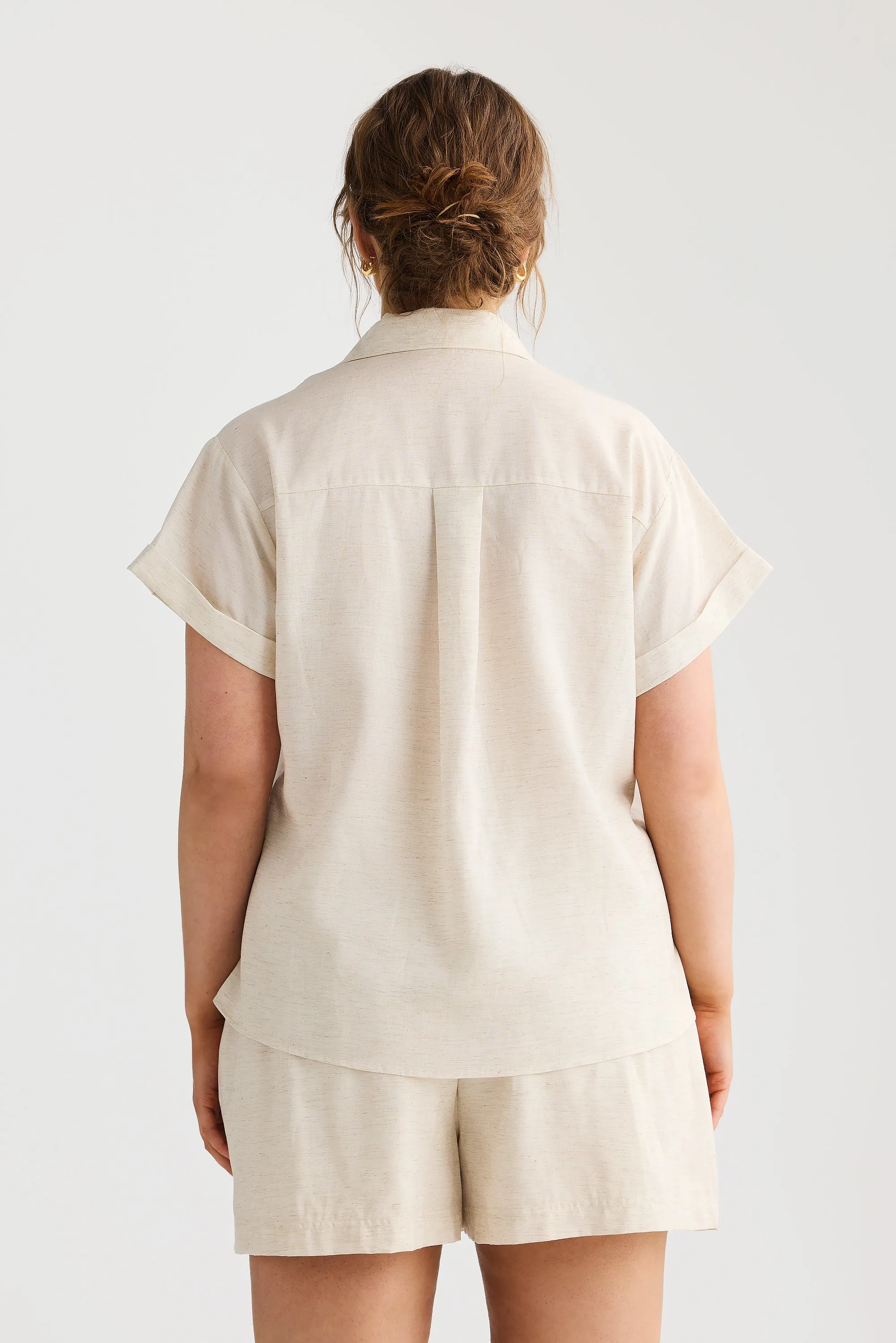 Core Short Sleeve Shirt - Natural