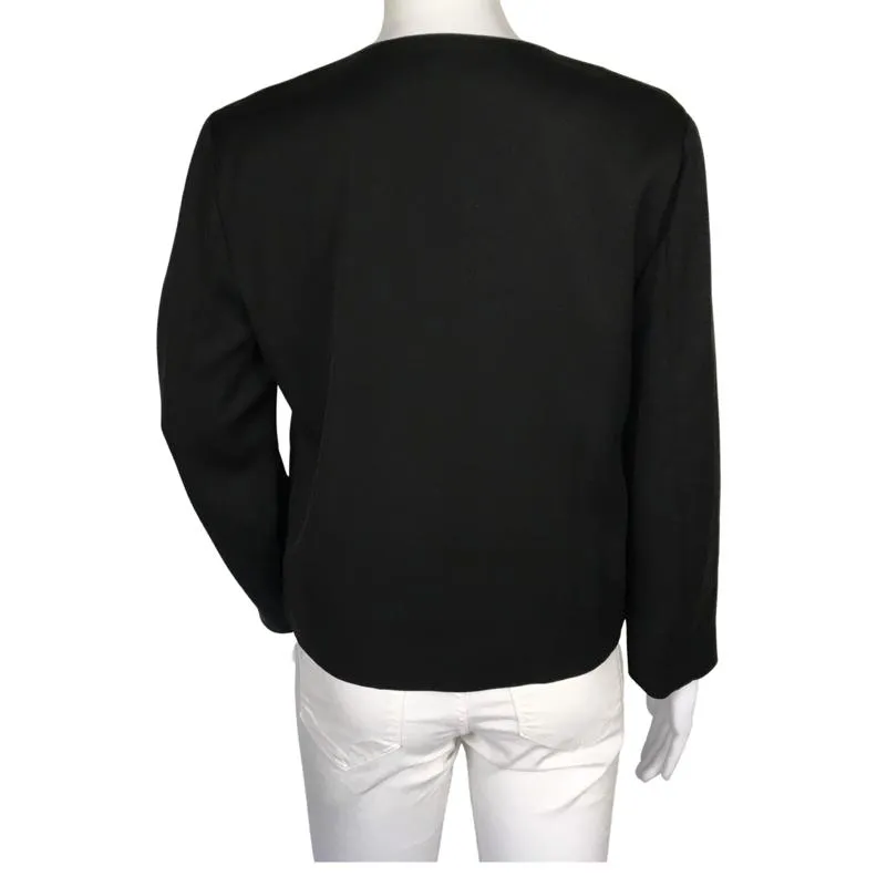 Diane Von Furstenberg Black Color Jacket