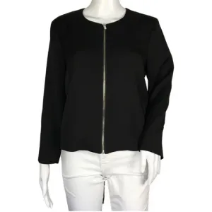 Diane Von Furstenberg Black Color Jacket