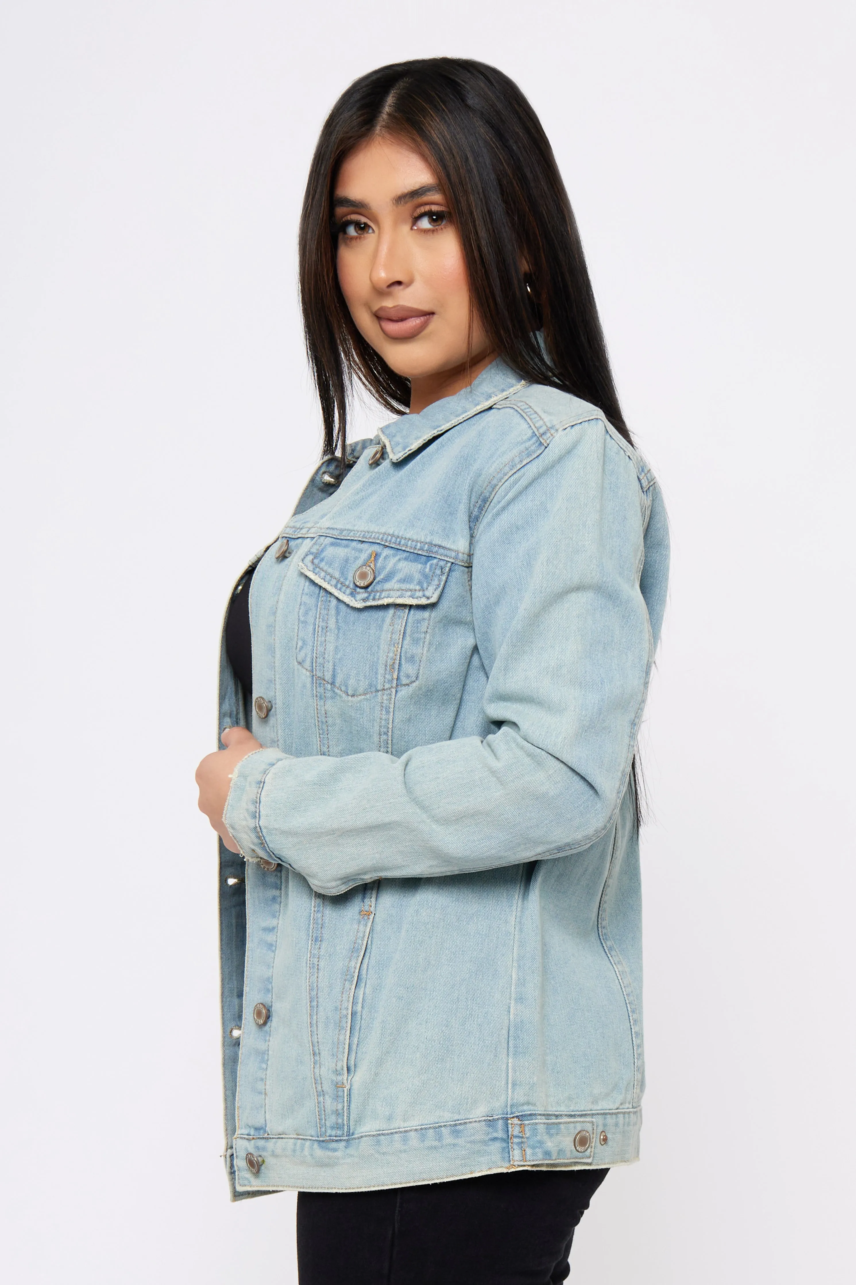 Dream Denim Oversized Jacket