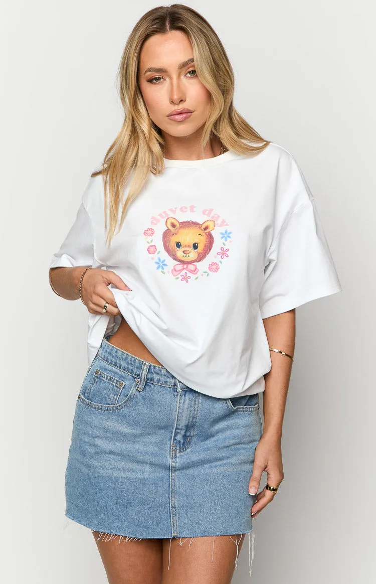 Duvet White Tee