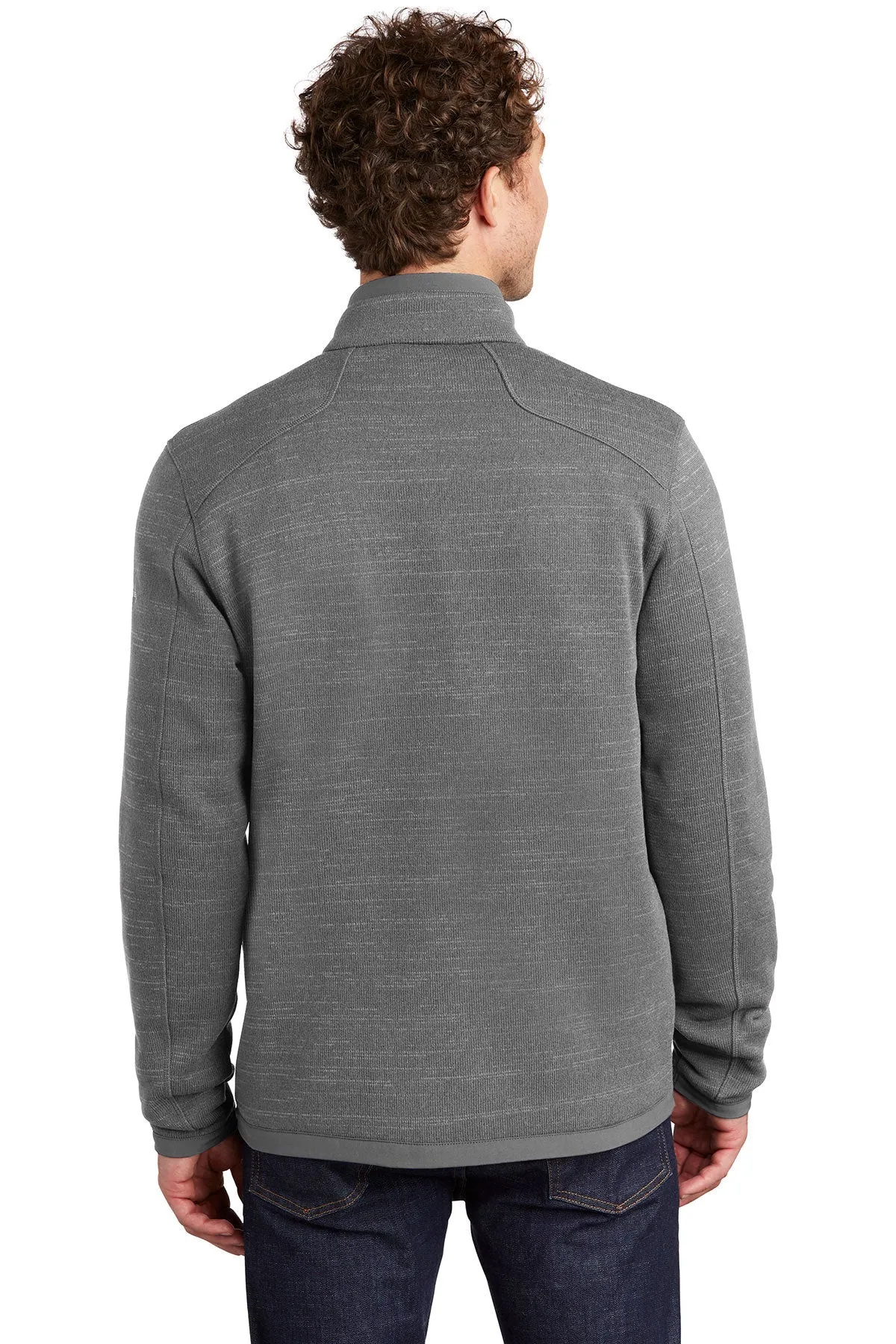 Eddie Bauer Custom Fleece Jackets, Dark Grey Heather