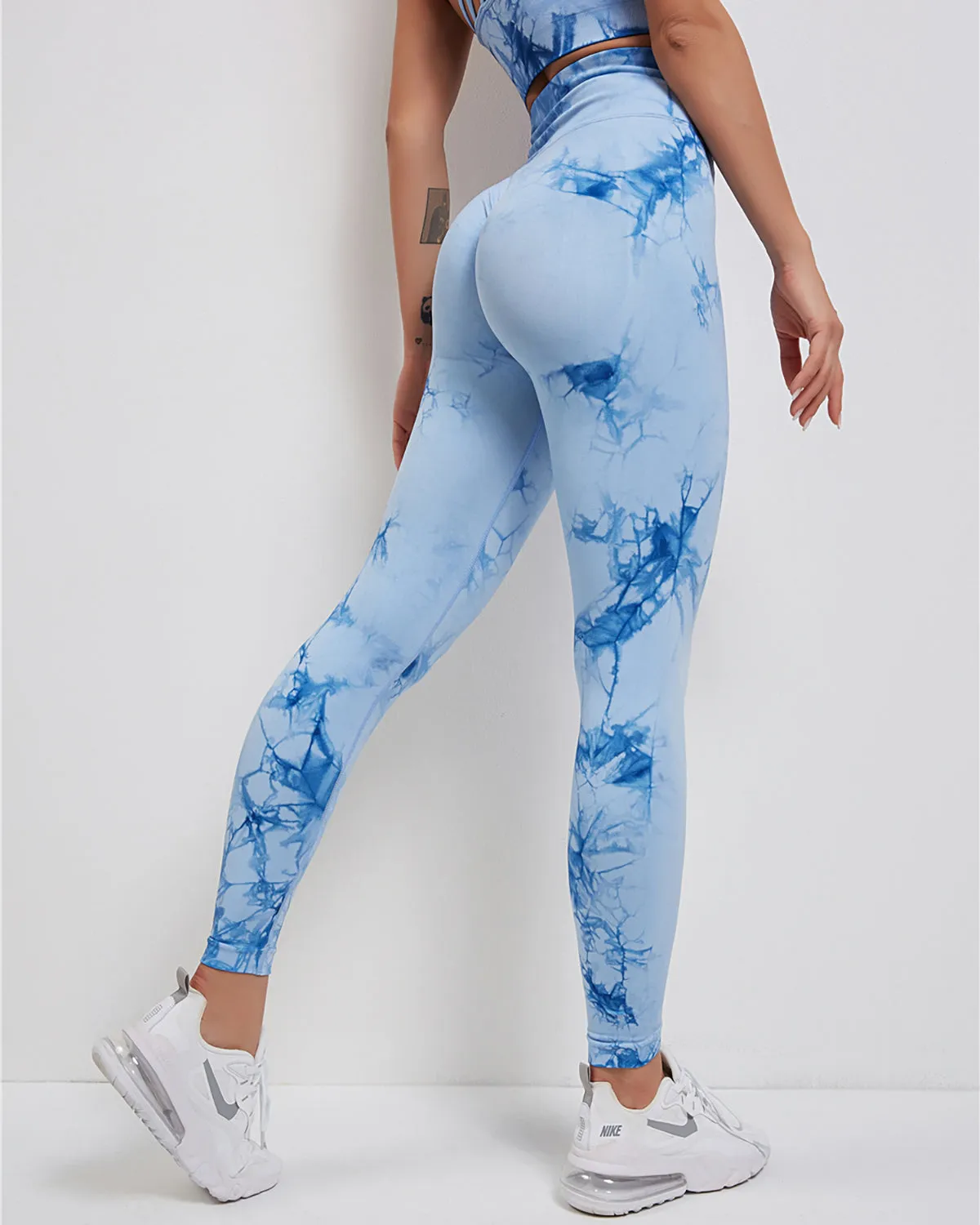 Fojo Dye Seamless Scrunch Leggings