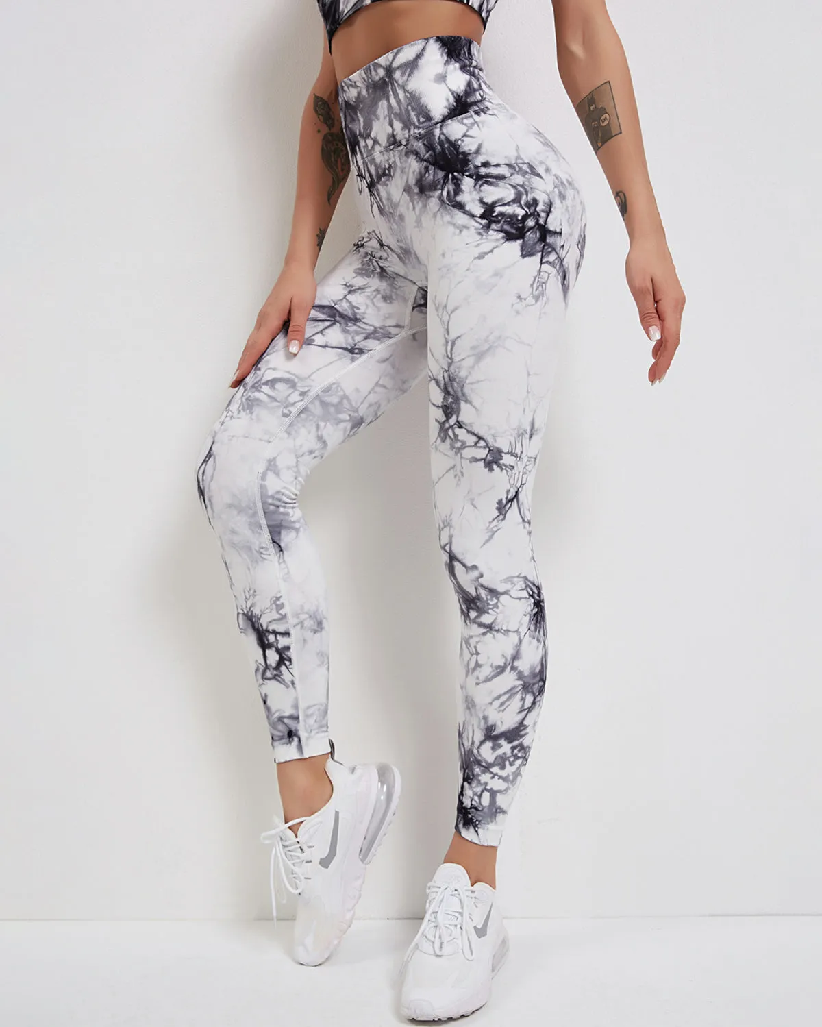 Fojo Dye Seamless Scrunch Leggings