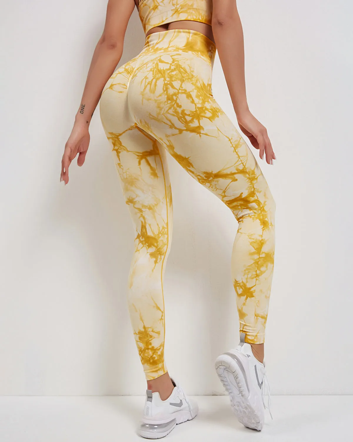 Fojo Dye Seamless Scrunch Leggings