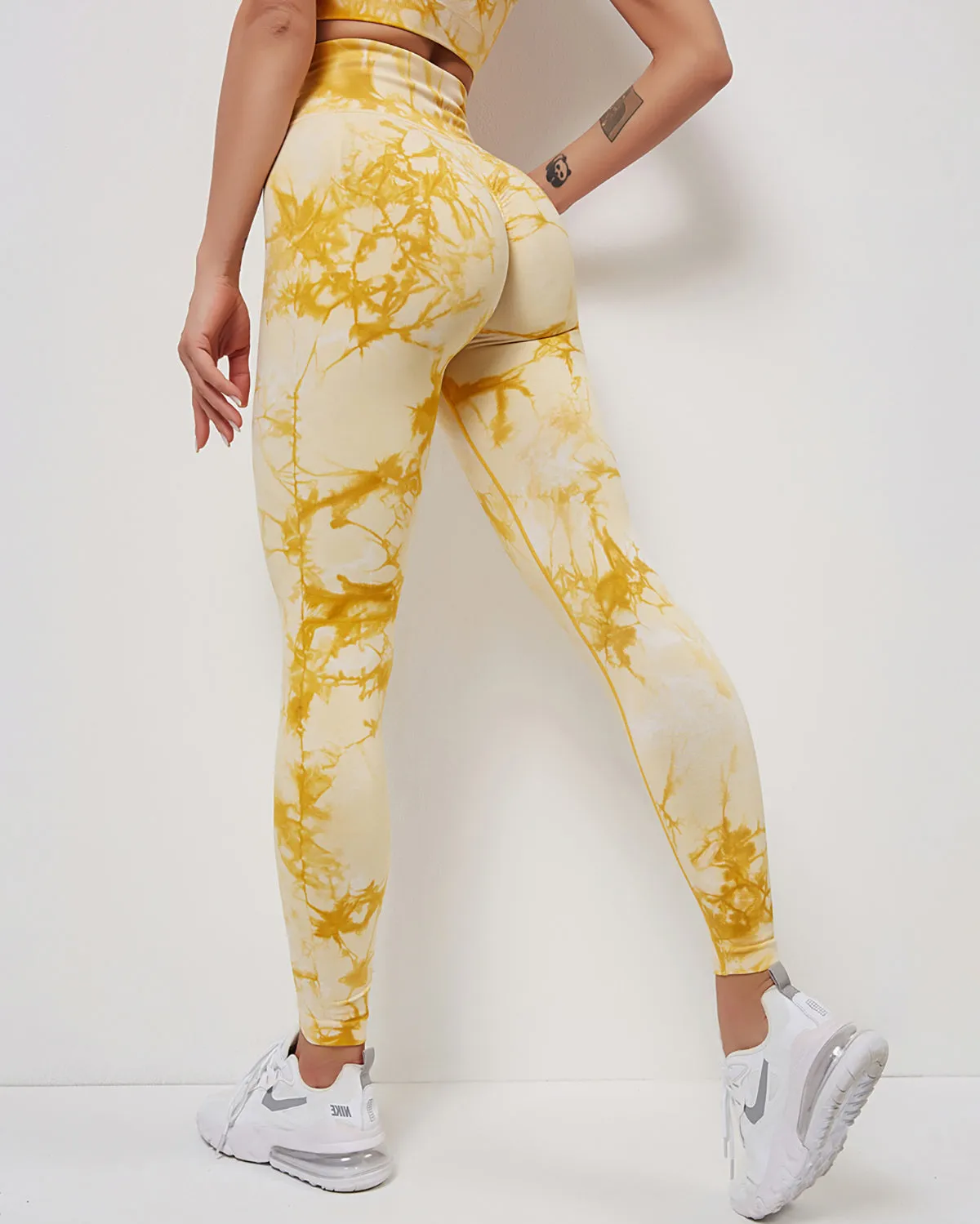 Fojo Dye Seamless Scrunch Leggings