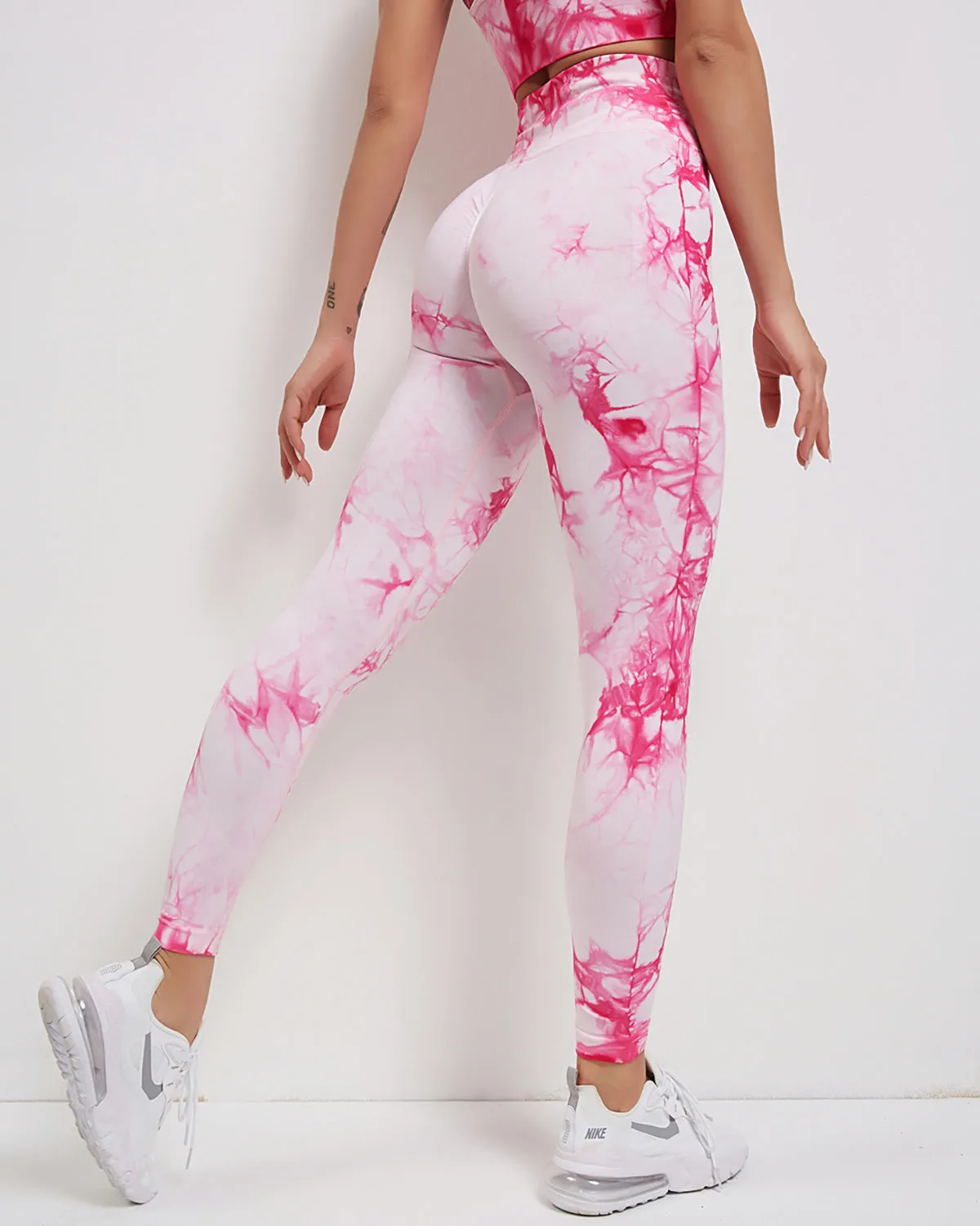 Fojo Dye Seamless Scrunch Leggings