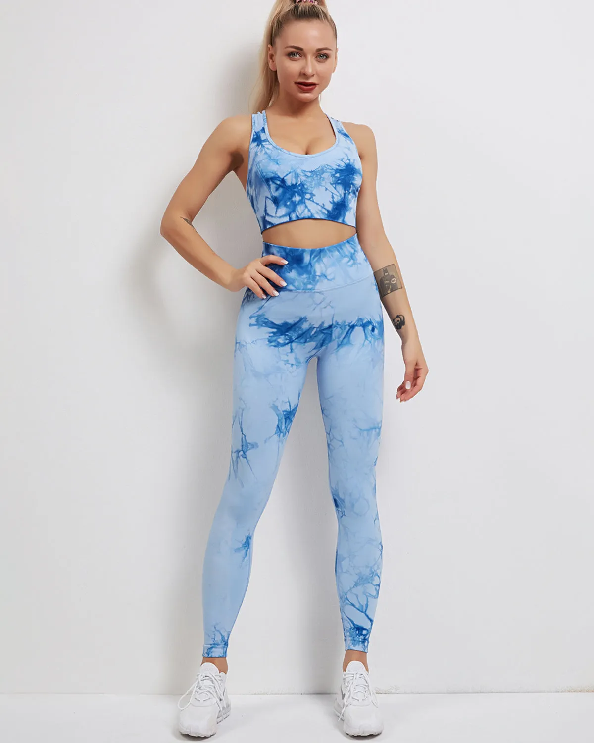 Fojo Dye Seamless Scrunch Leggings