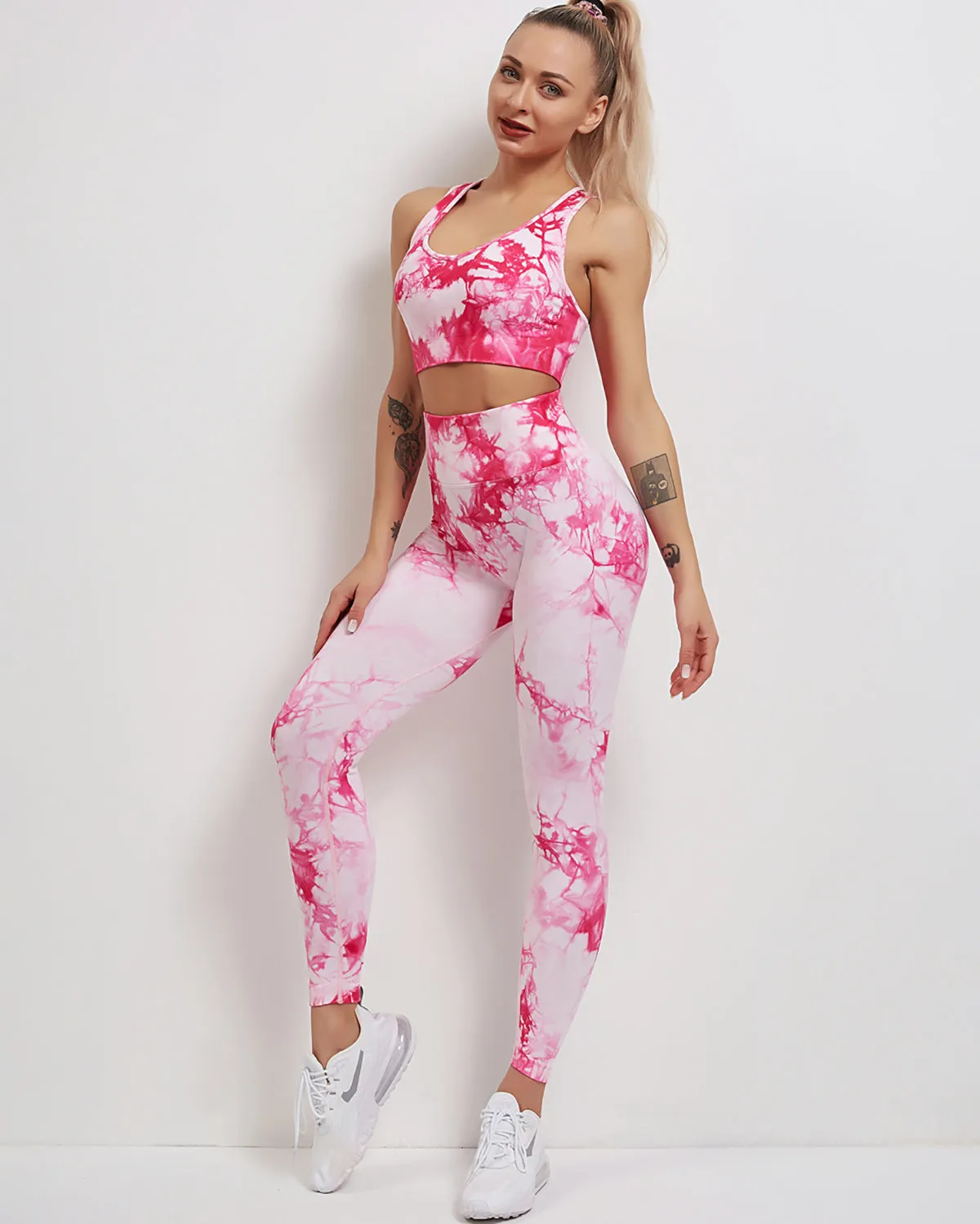 Fojo Dye Seamless Scrunch Leggings