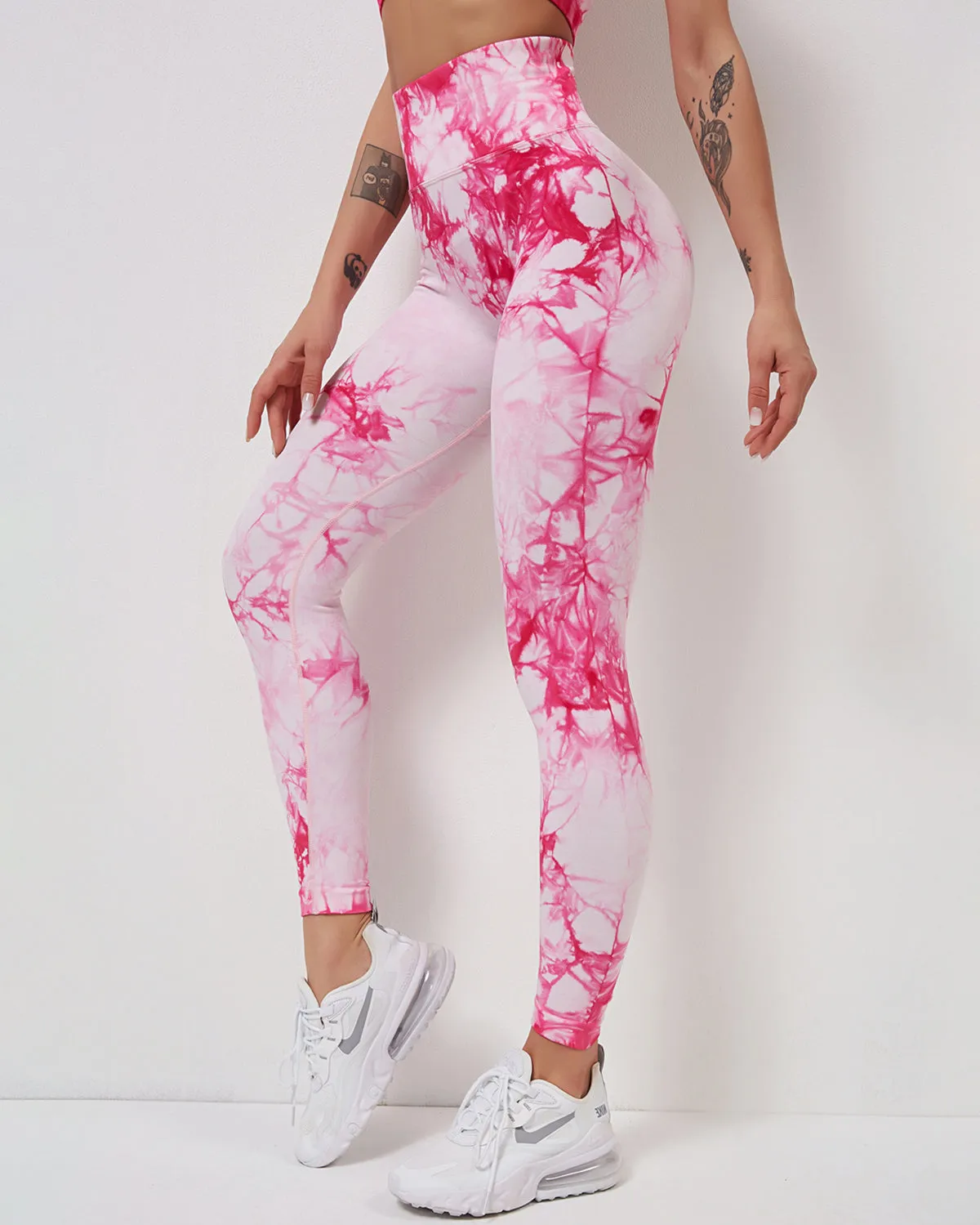 Fojo Dye Seamless Scrunch Leggings