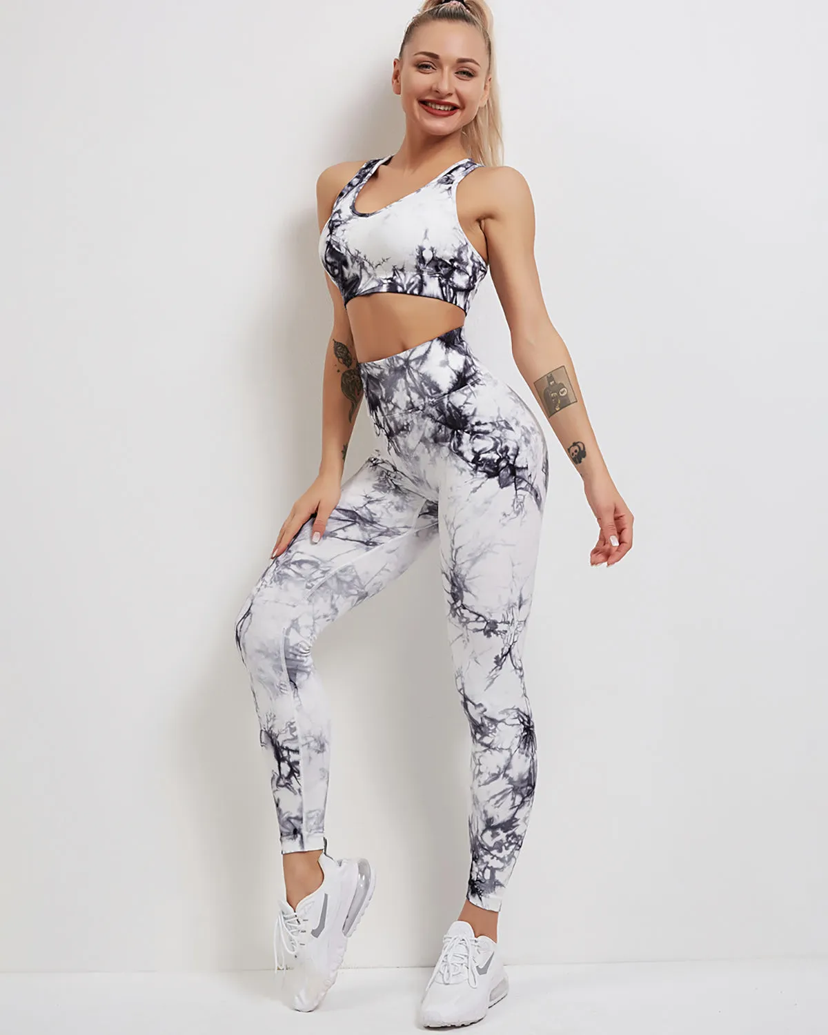 Fojo Dye Seamless Scrunch Leggings