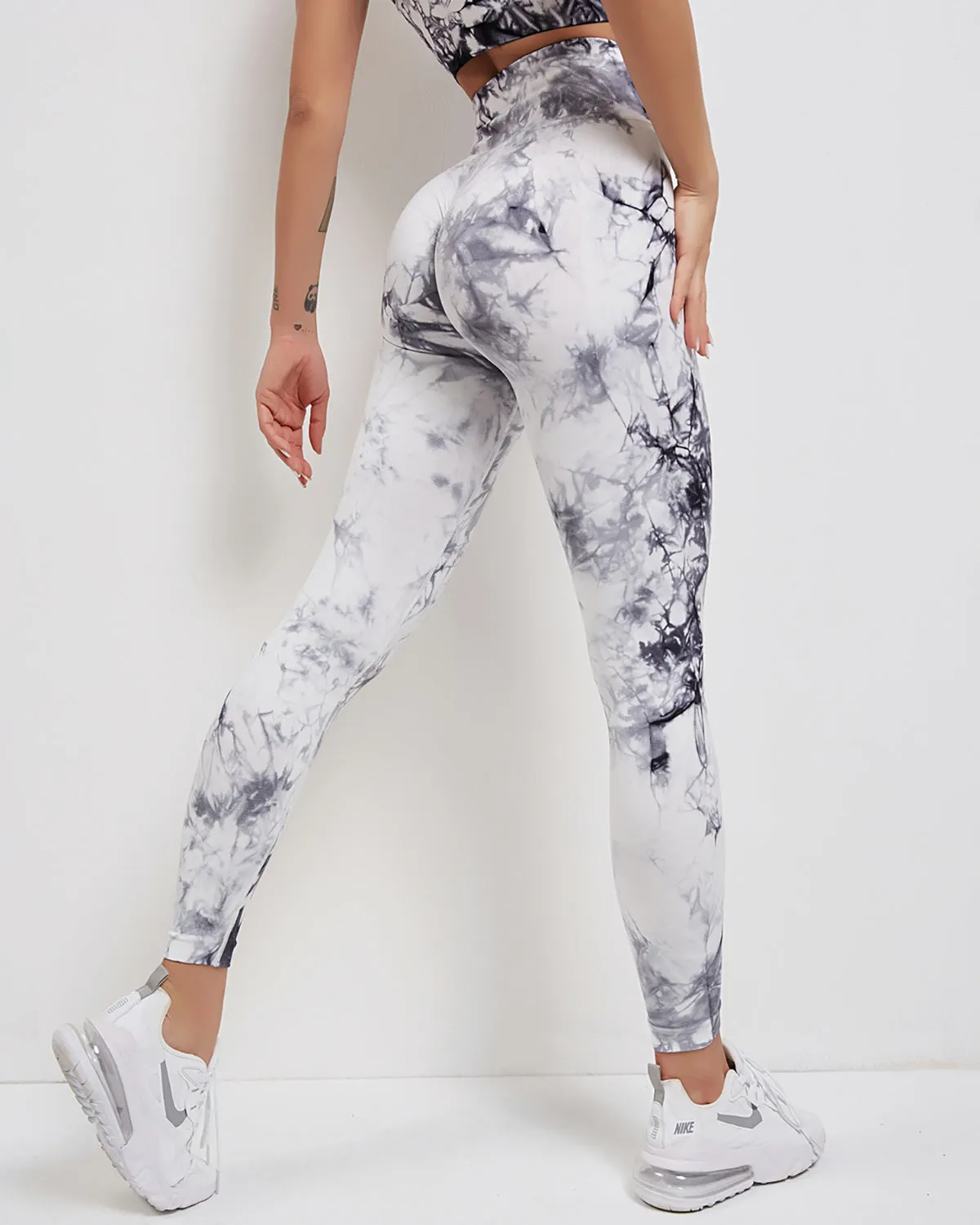 Fojo Dye Seamless Scrunch Leggings