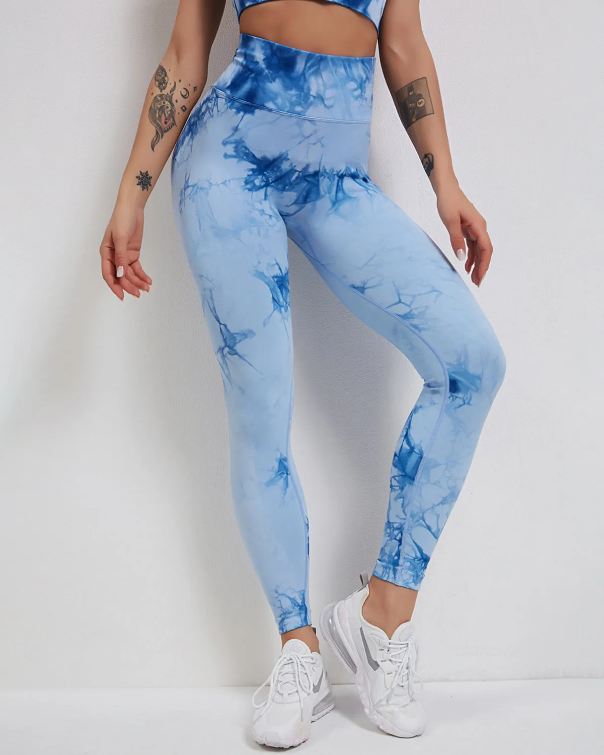 Fojo Dye Seamless Scrunch Leggings