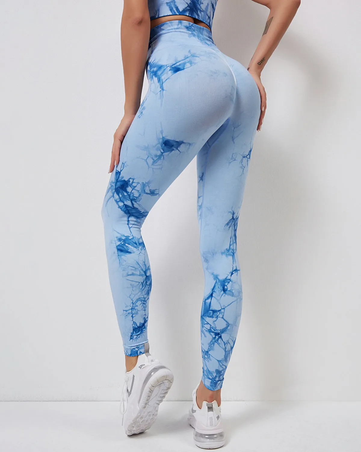 Fojo Dye Seamless Scrunch Leggings