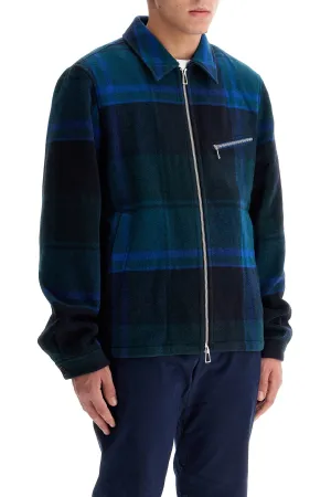 harrington checkered jacket