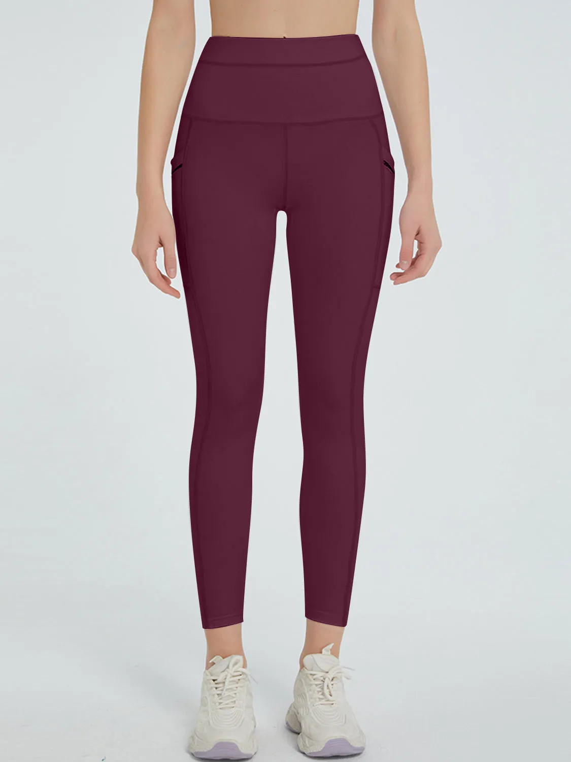 High Waist Active Leggings With Pockets