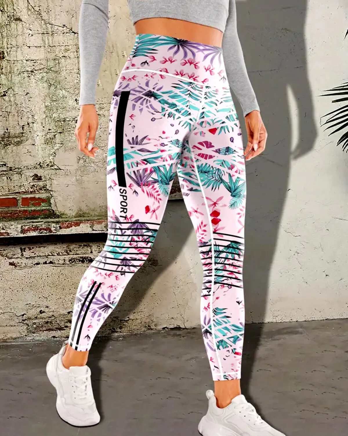 Island Flora Leggings