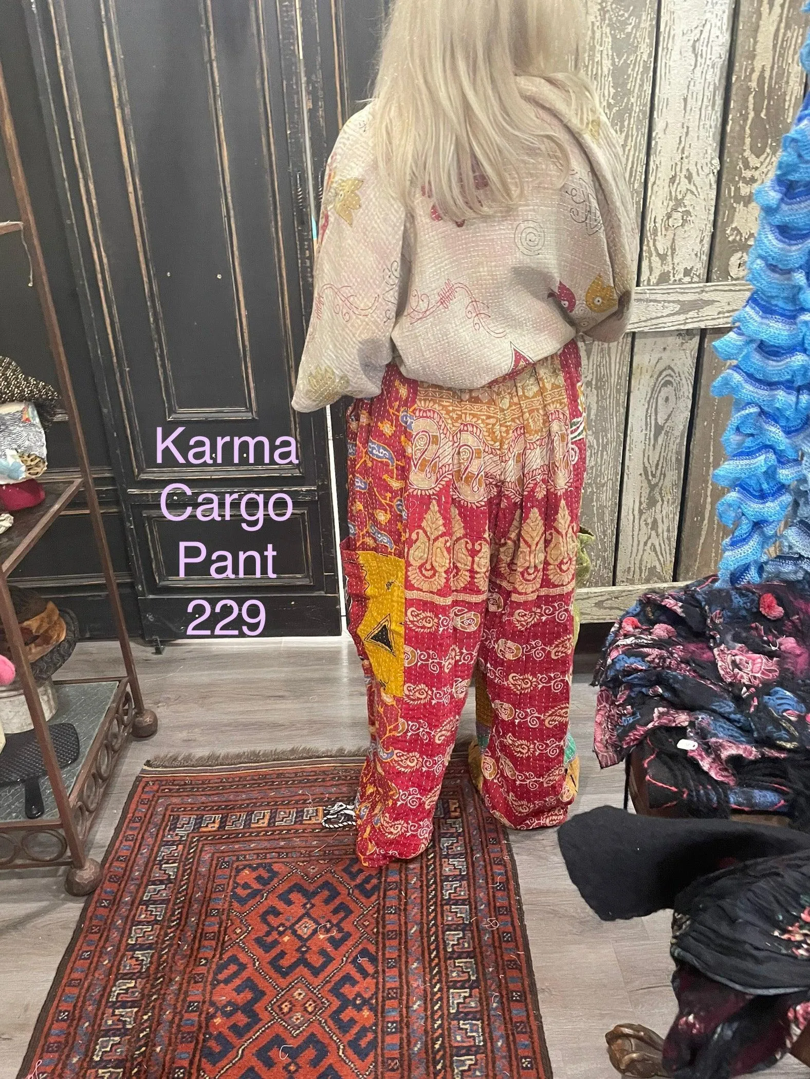 Karma Cargo Pant by Kantha Bae One Size