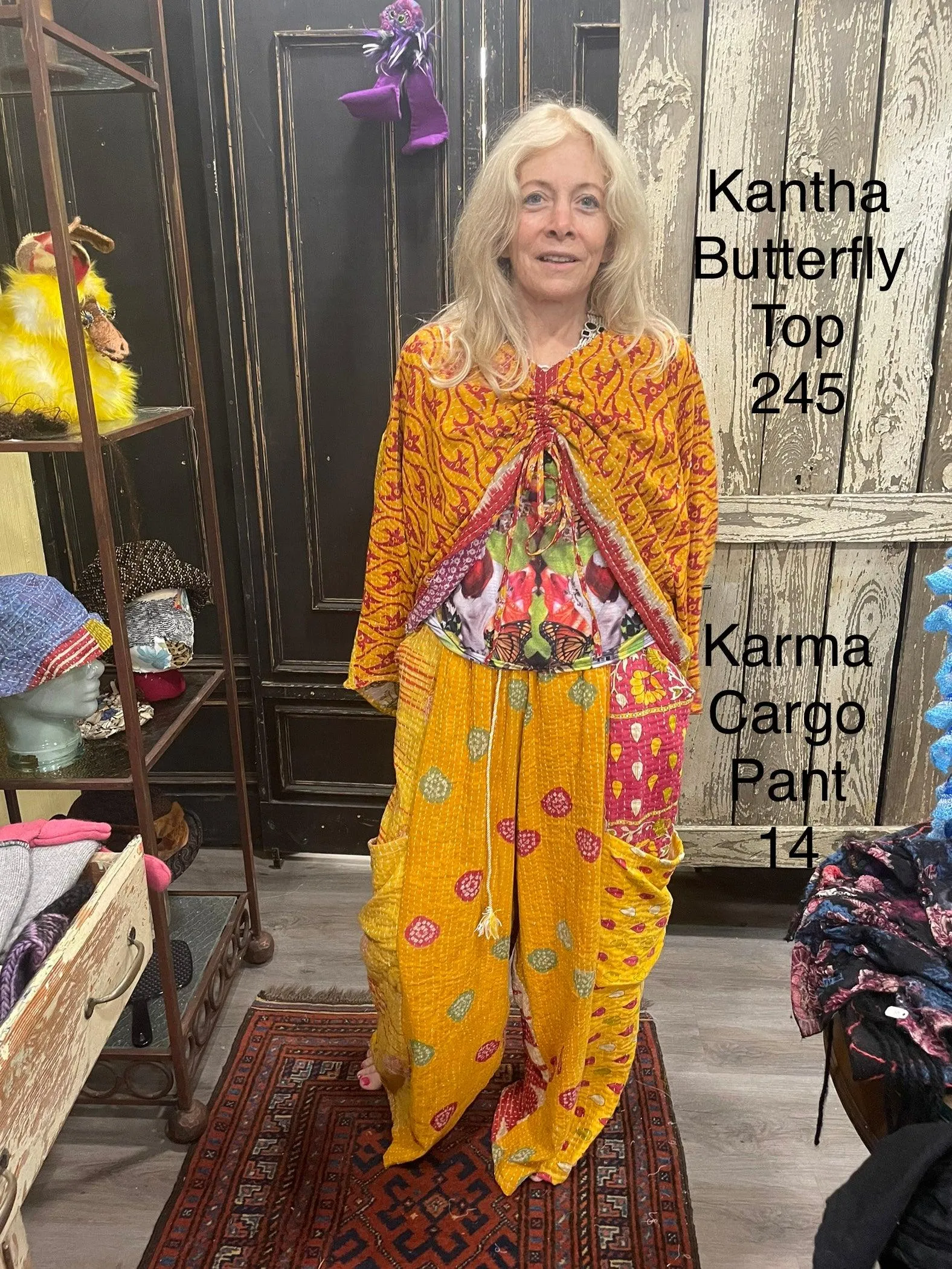 Karma Cargo Pant by Kantha Bae One Size