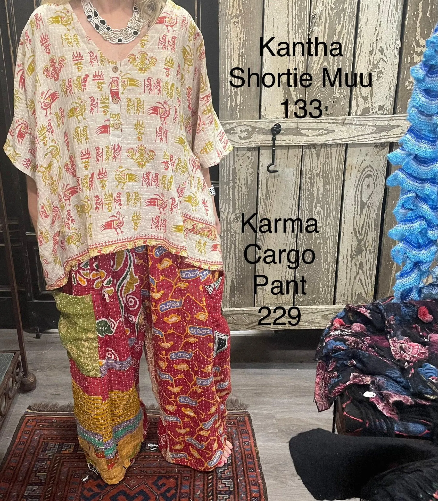 Karma Cargo Pant by Kantha Bae One Size