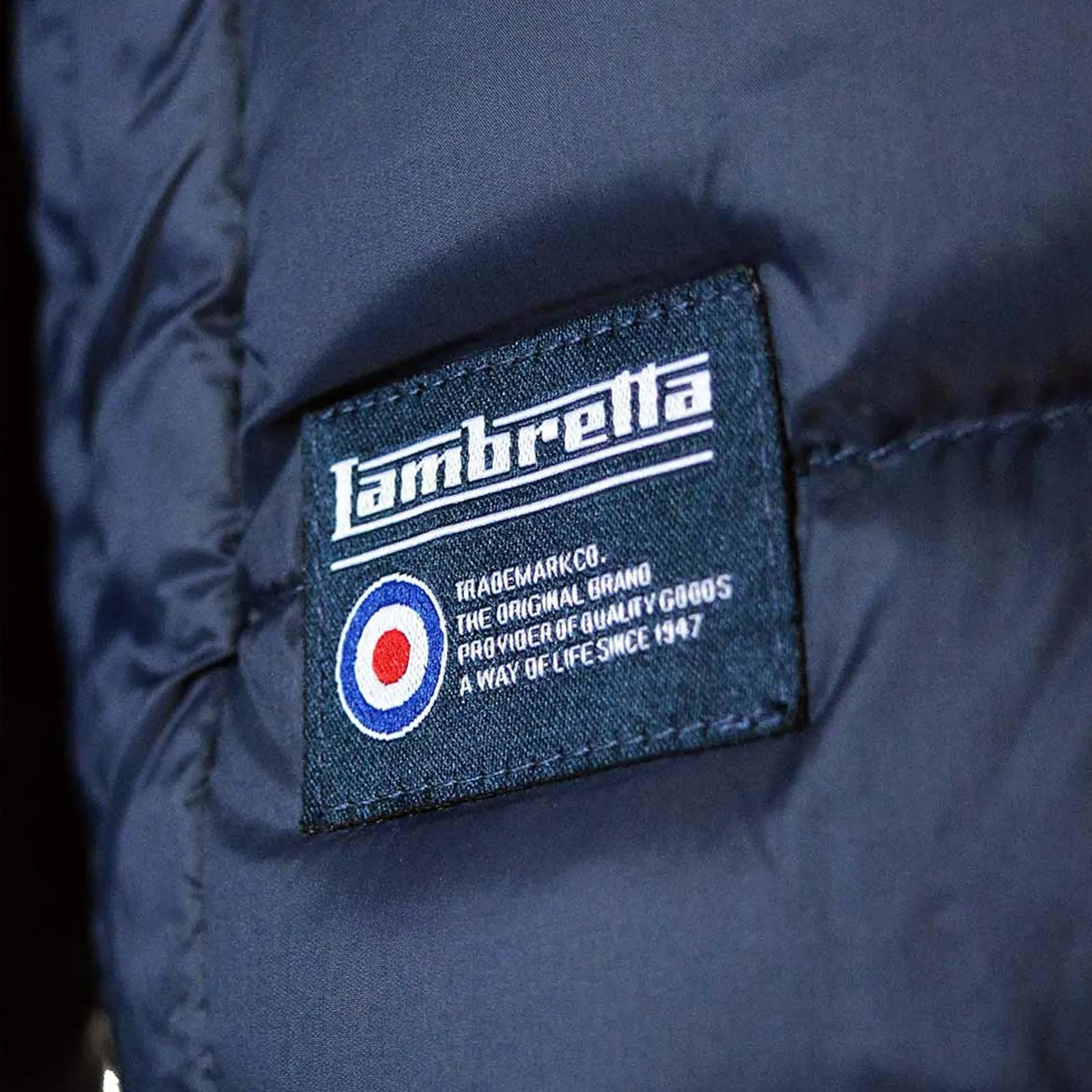 Lambretta Mens Padded Softshell Coat