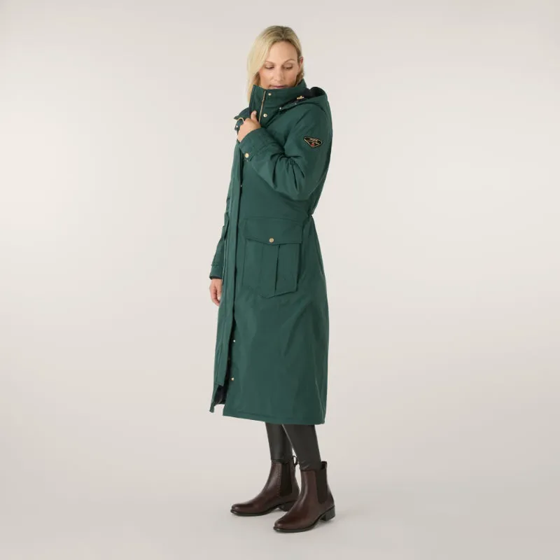 Musto x Fairfax & Favor Odyssey Primaloft Ladies Waterpoof Coat - Darkest Spruce