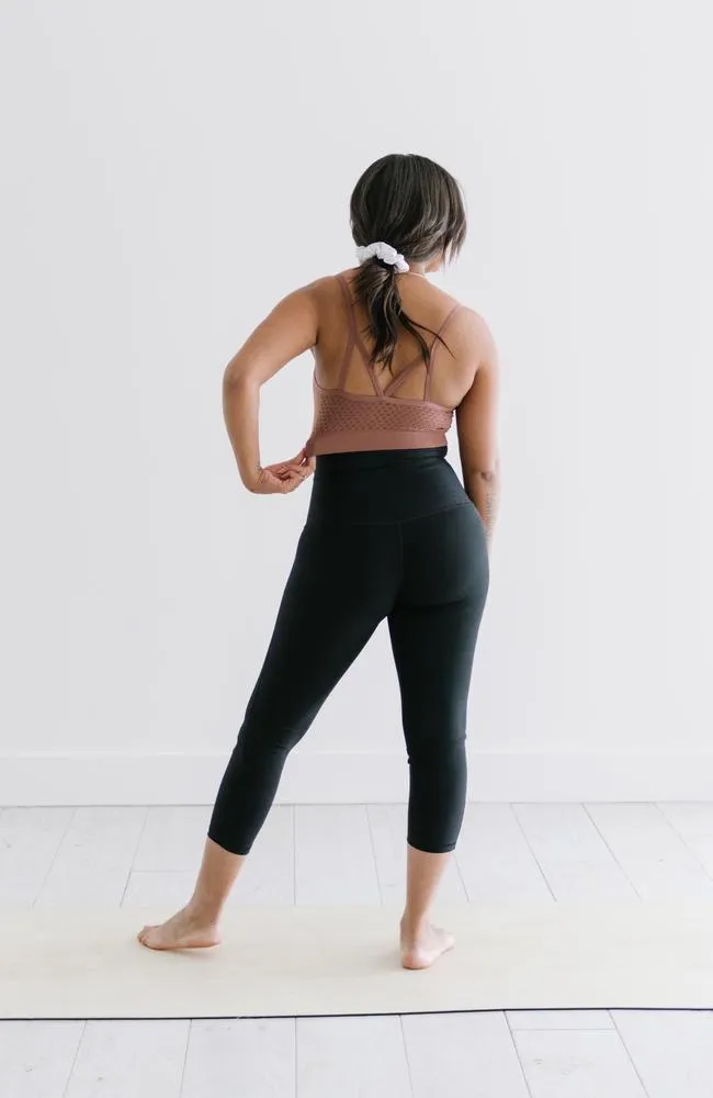 Postpartum Recovery Leggings - Crop