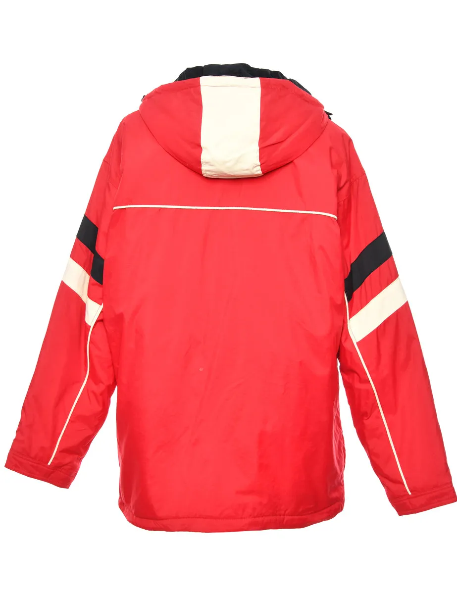 Red, Black & White Quicksilver Mountaineering Jacket - M