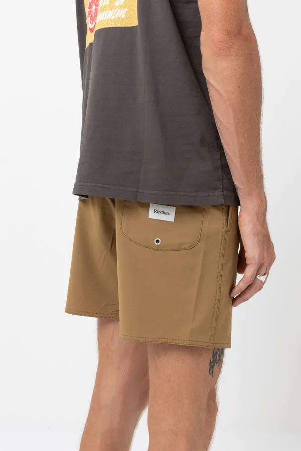 Rhythm - Textured Beach Jam Short - Butterscotch