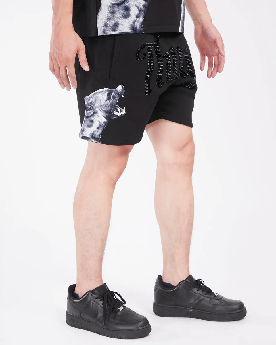 Roku Studio Thug Life Hyena Fleece Short Black