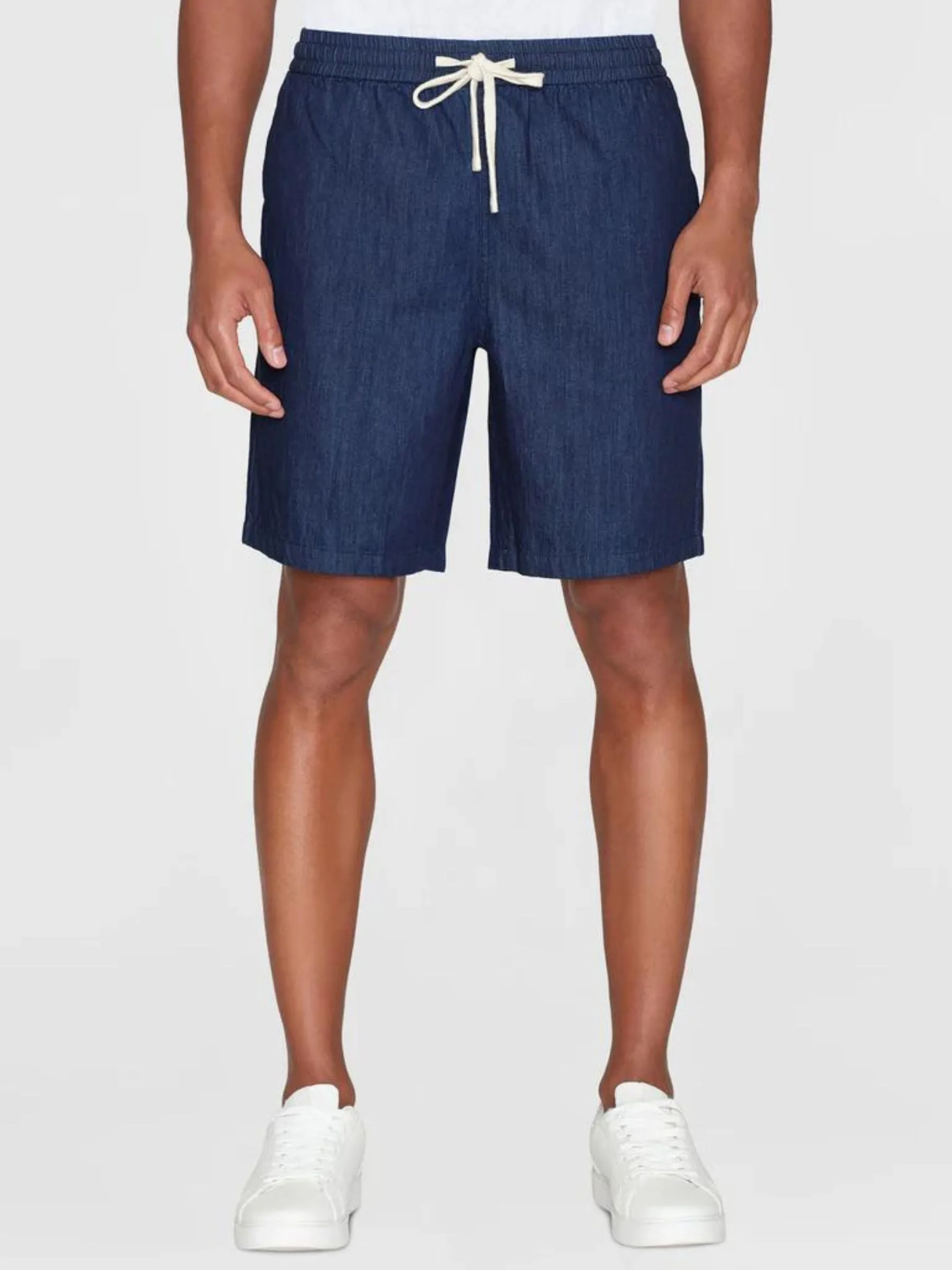 Shorts Fig Loose Denim Organic Cotton | Knowledge Cotton Apparel