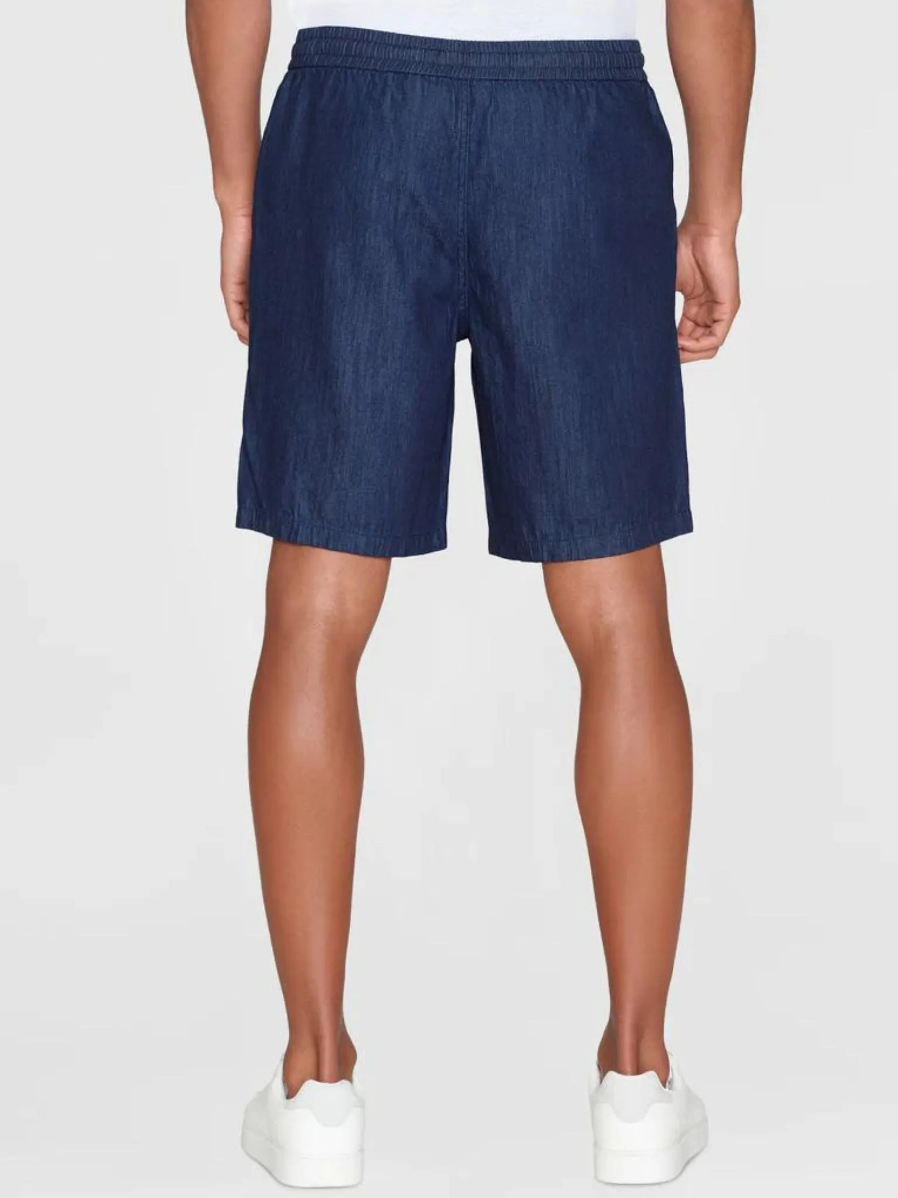 Shorts Fig Loose Denim Organic Cotton | Knowledge Cotton Apparel