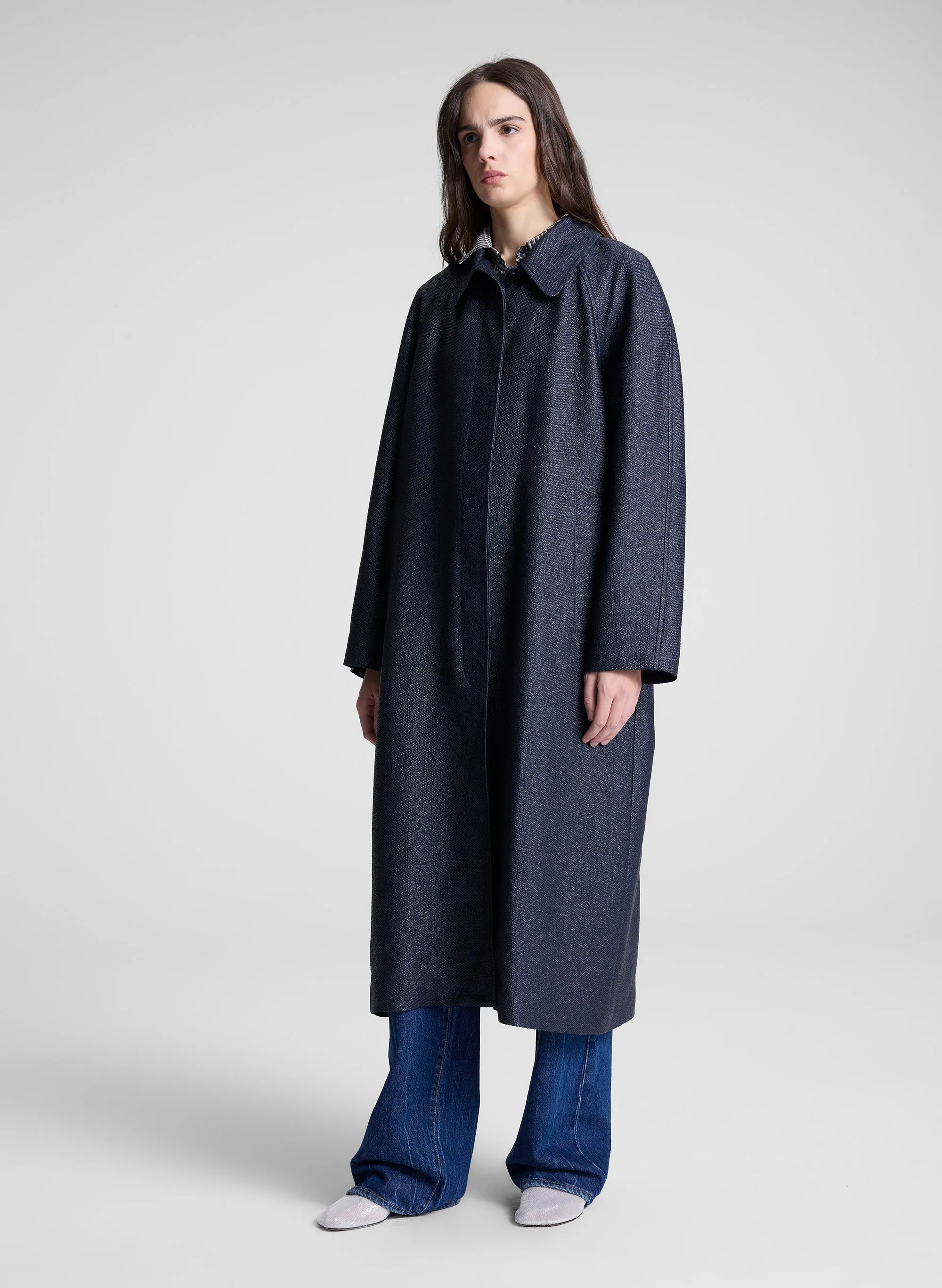 Spencer Raffia Coat