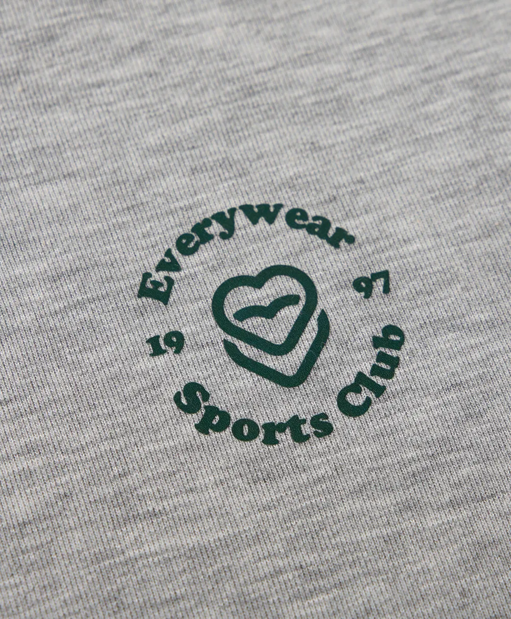 Sports Club Polo Crop Sweatshirt