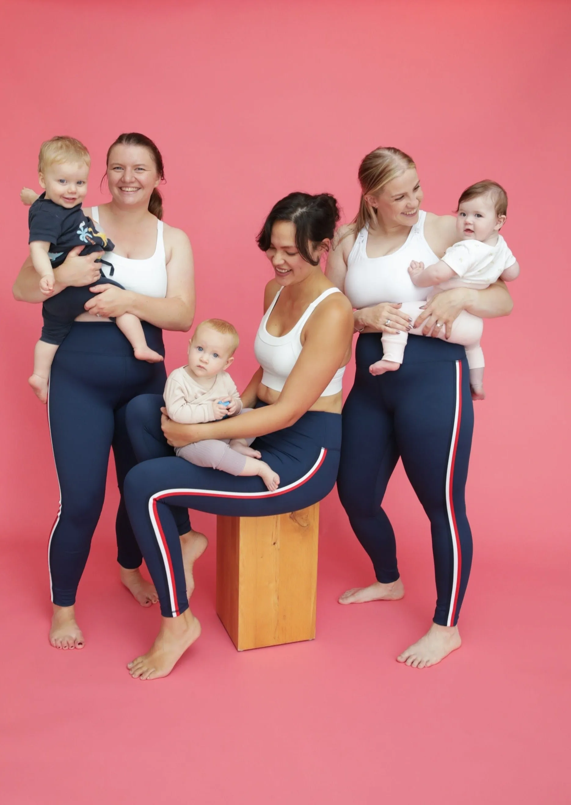 Stamina Postnatal Side Stripe Support Leggings