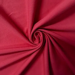 Strawberry Red Solid ITY Jersey Knit Fabric