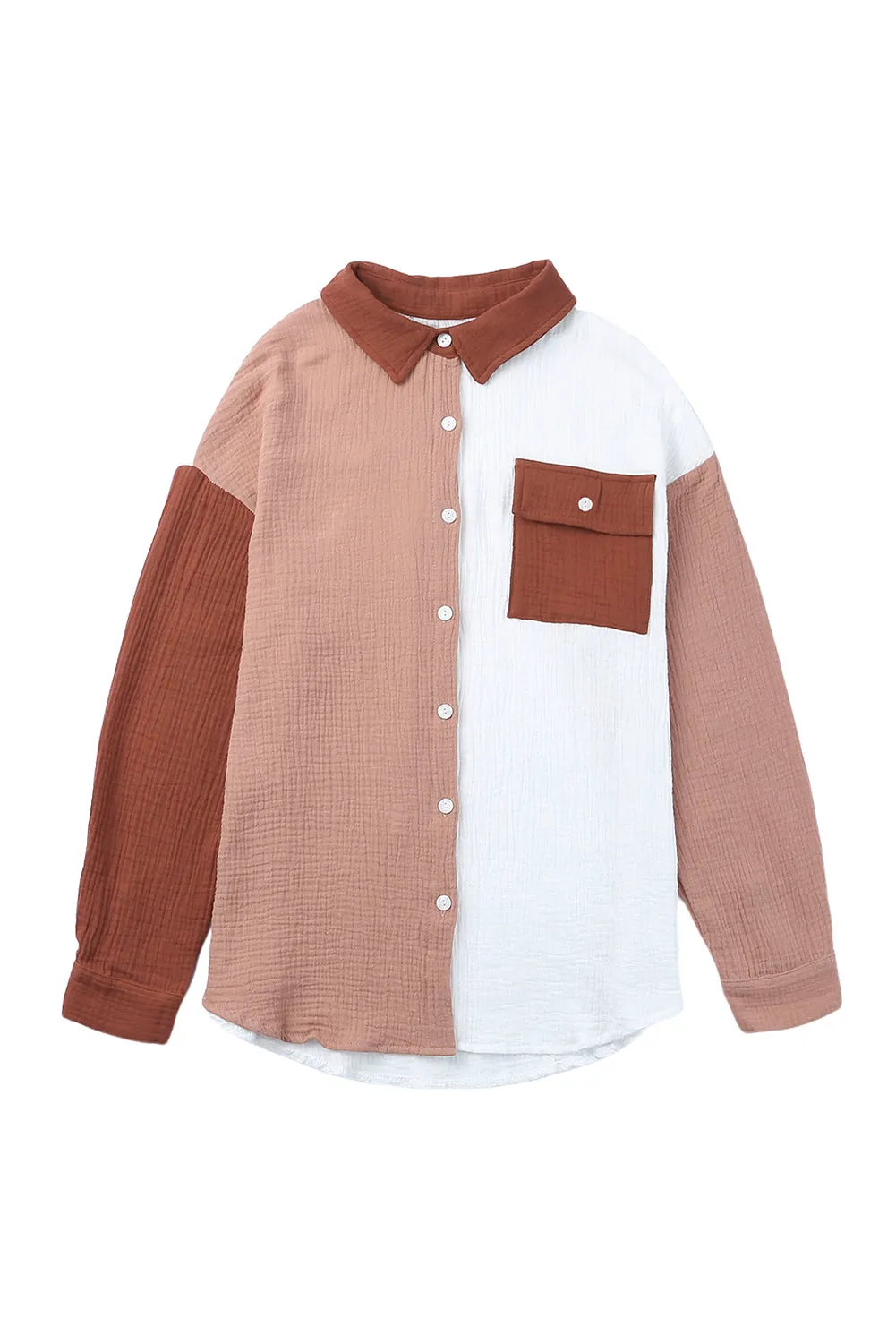 Textured Long Sleeve Shirt