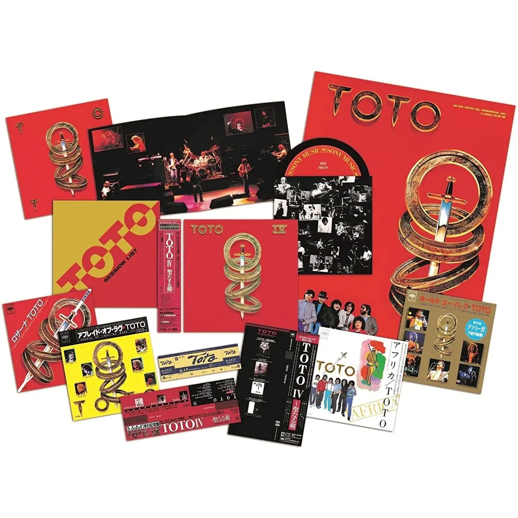 Toto IV: Deluxe Anniversary Hybrid SACD in 7" Paper Jacket