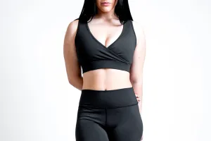 V-Wrap Sports Bra