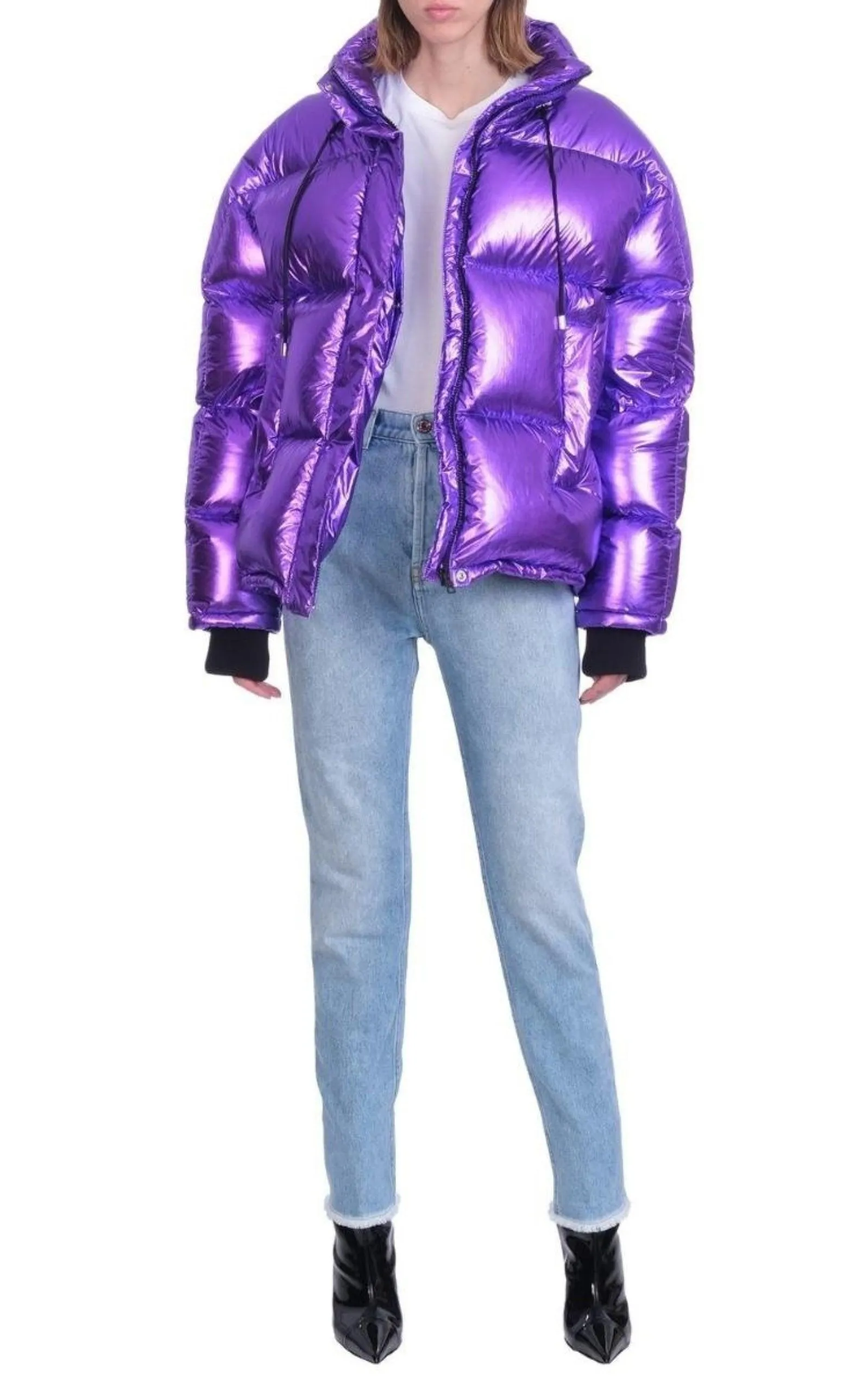 Viola Polyester Puffer Jacket